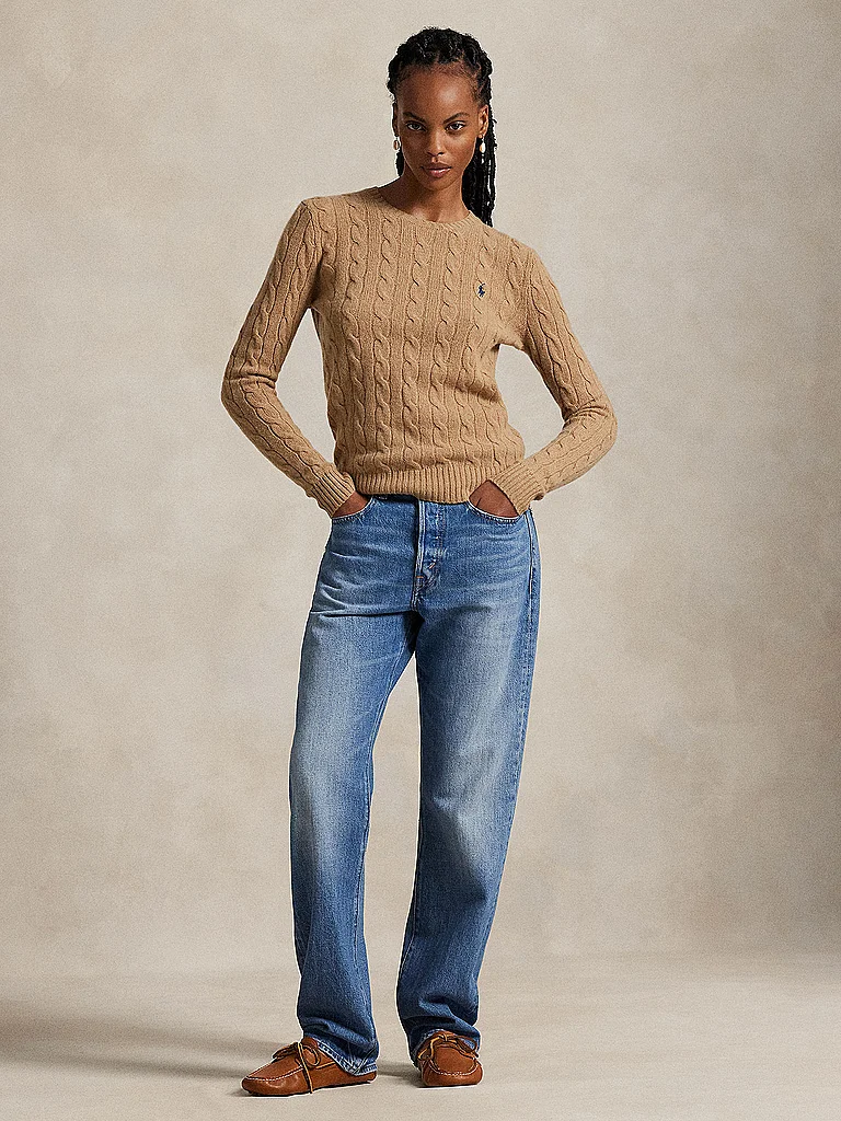 POLO RALPH LAUREN Pull JULIANNA camel